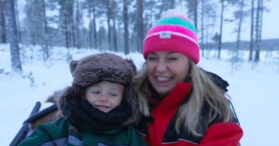 This Morning's Josie Gibson cries as she shares 'dream' Lapland trip with rarely seen son