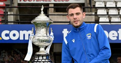 Lewis Harrison hopes this will be Bangor's last Steel & Sons Cup game