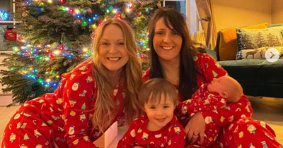Emmerdale star Michelle Hardwick posts cute festive snap of her family including 'one extra'