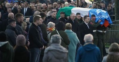 Sean Rooney hailed 'national treasure' as heartbroken mum tells funeral of her pride for son