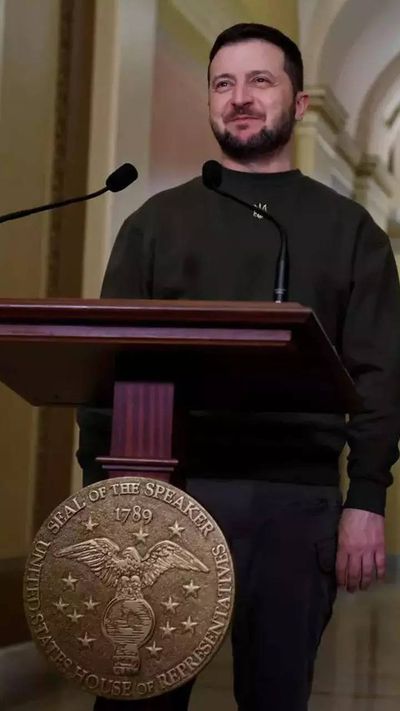 ‘Ukraine is alive’: President Zelenskyy in historic address to US Congress