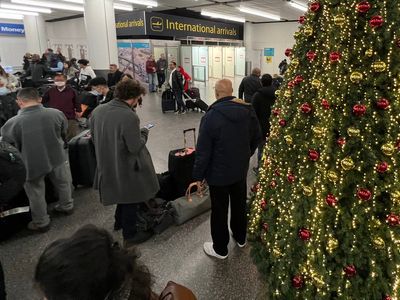 Travel strikes – live: Border Force staff walk out as severe road warning issued for Christmas getaways