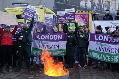 Ambulance workers announce fresh wave of strikes for January in dispute over pay and staffing