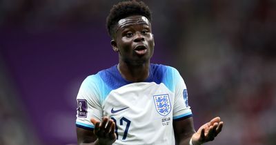 Arsenal star Bukayo Saka 'close' to Kylian Mbappe and Lionel Messi amid England Phil Foden snub