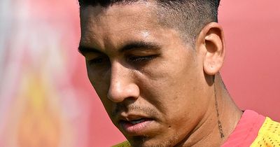 Roberto Firmino injured and misses Liverpool's trip to Man City