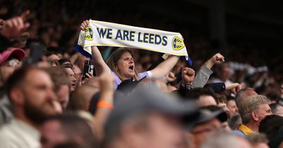 Leeds United supporters attempting to take 'Marching on Together' to number one in the charts