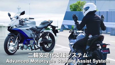 Yamaha Debuts Advanced Motorcycle Stability Assist System