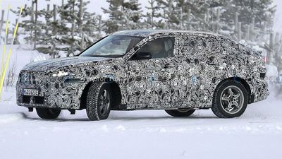 New BMW iX2 Spy Shots Capture Electric Crossover Winter Testing