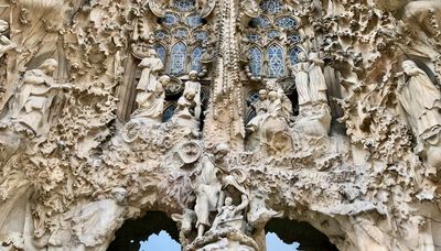 The Sagrada Familia, a Spanish cathedral still unfinished after 140 years