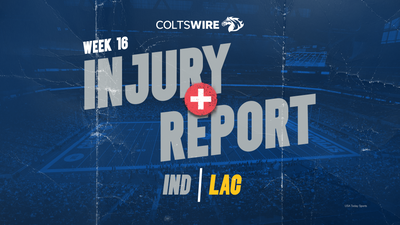Colts vs. Chargers: Initial injury report for Week 16