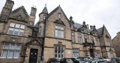 Banned Scots motorist 'missed cop by inches' after mounting pavement and driving at her