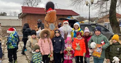 Bury gran delivers Christmas cheer to Ukrainian children living in bunkers