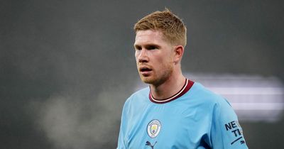 Pep Guardiola wants "grump" Kevin De Bruyne to maintain attitude after Liverpool display