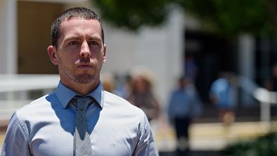 Constable Zachary Rolfe takes Police Commissioner Jamie Chalker to court, seeking to have disciplinary matters thrown out