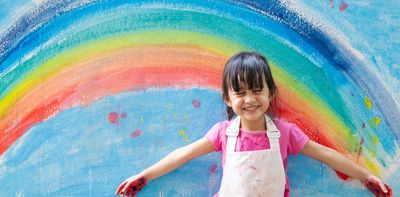 Curious Kids: why doesn't the rainbow have black, brown and grey in it?