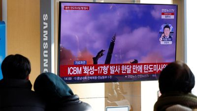 North Korea fires ballistic missiles, denies supplying arms to Russia