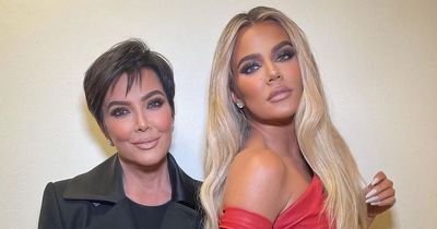 Khloe Kardashian is mum Kris Jenner's 'double' in festive throwback from before surgery