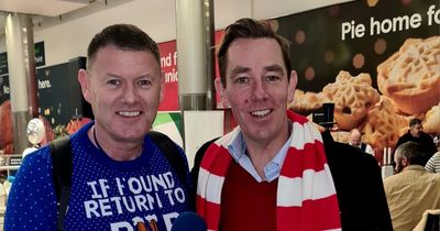 Ryan Tubridy reveals plans for a cosy family Christmas while in Dublin Airport