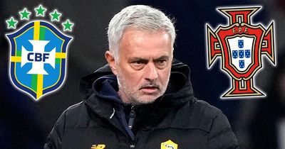 Brazil set to rival Portugal for Jose Mourinho amid tug-of-war over Roma manager