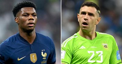 Emiliano Martinez turns his attentions to Aurelien Tchouameni after Kylian Mbappe taunts