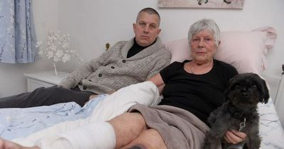 Pensioner waited four hours in snow for ambulance after falling into manhole