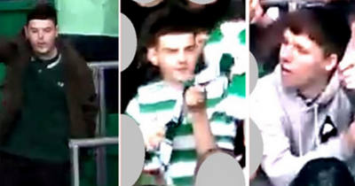 Celtic v Motherwell CCTV images released of fans wanted over 'reckless conduct'