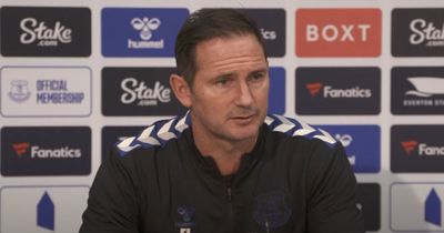 'It's going to be tight' - Frank Lampard offers injury updates on Everton pair