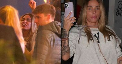 Katie Price looks partied out as she leaves club at 3am with Olympian Matty Lee