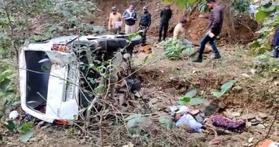 4 dead, 4 Injured After Vehicle Falls Into Deep Ditch In Chhattisgarh's Kabirdham