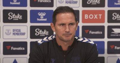 Frank Lampard outlines Everton's plans for January transfer window