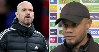 Vincent Kompany's Man Utd praise highlights two stars who Erik ten Hag must build around