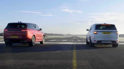 New Land Rover Range Rover Sport Battles Old SVR In Close Drag Races