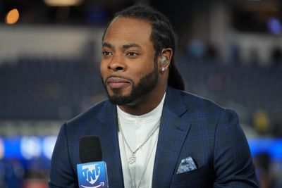 The NFL on Prime crew hilariously gave Richard Sherman a stuffed doll of himself that trolls Russell Wilson