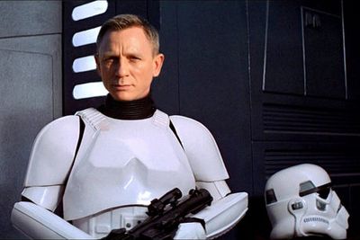 ‘I couldn’t feel my hands!’ Daniel Craig hated his Stormtrooper costume in Star Wars cameo