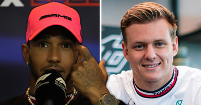 Lewis Hamilton dismisses idea of close relationship with Mick Schumacher at Mercedes