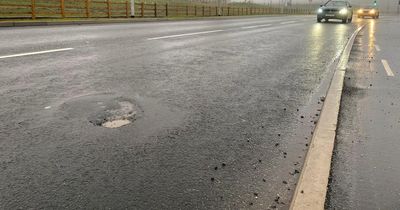 Pothole appears on £49m Gedling Access Road just 9 months after it opened