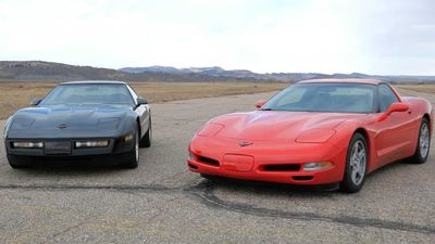 Chevrolet Corvette Showdown Pits C4 Against C5 In Performance Battles