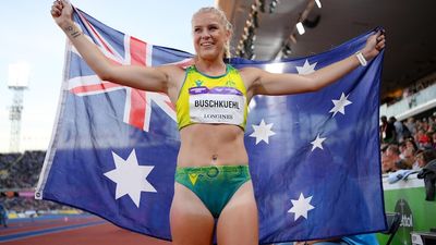 'I don't take it for granted anymore': Brooke Buschkuehl battles her way to the top of the world in long jump