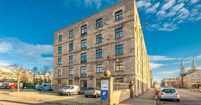 One bed flat hits the market with stunning views of the shore in Leith