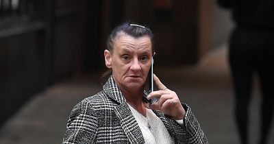 Woman punched her boyfriend in the face and stabbed him with broken glass after he woke her up