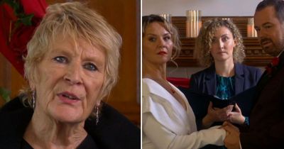 EastEnders fans applaud Shirley for crashing Mick and Janine's wedding to call her a 'liar'