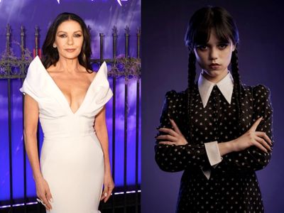 Catherine Zeta-Jones compares daughter Carys to Wednesday Addams in throwback post
