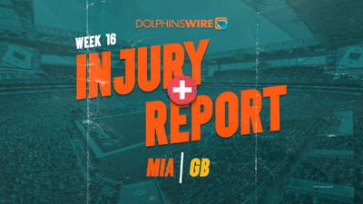Dolphins final Week 16 injury report: 8 players up in the air vs. Packers
