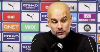 Angry Pep Guardiola makes fury with "overweight" Manchester City star crystal clear