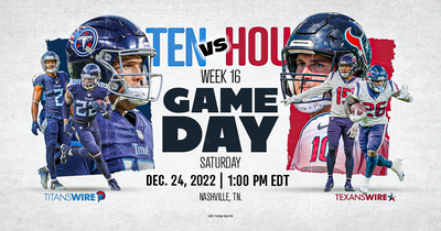Titans vs. Texans: TV schedule, how to stream, injuries, odds, more