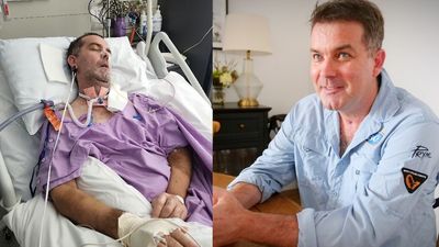 Yeppoon dad makes 'miraculous' recovery in time for Christmas following tumour, stroke and coma