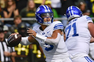 BYU QB Jaren Hall declares for 2023 NFL draft