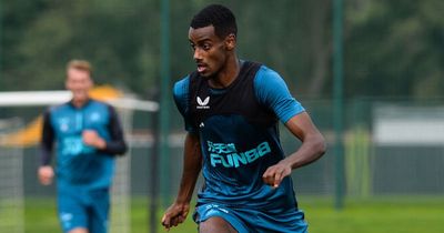 Alexander Isak's exciting training glimpse hints at the other role he could play at Newcastle