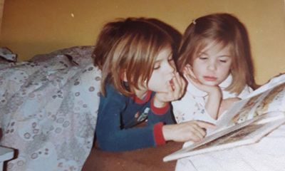 I curled up with my sister and we opened our stockings together one last time – the Christmas present I’ll never forget