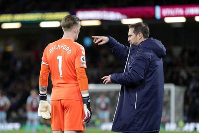 Frank Lampard confident Everton can match Jordan Pickford’s ambitions